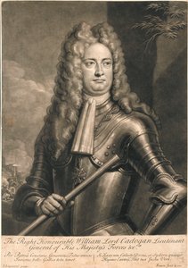 De Zeer Eerwaarde William Lord Cadogan, Luitenant-Generaal van Zijne Majesteits Strijdkrachten door Louis Laguerre