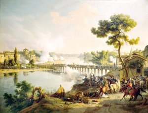 Slag bij Lodi (1796) door Louis Lejeune