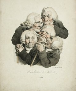 Consultatie van artsen, 1823