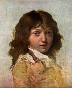 Hoofd van een jongen, begin 19e eeuw door Louis Leopold Boilly