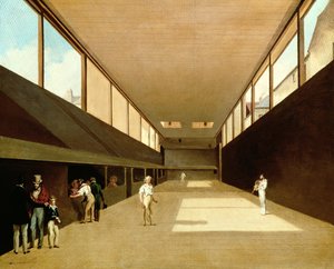 Interieur van de Jeu de Paume, Versailles