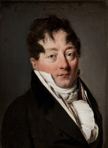 Portret van Alexandre Balthazar Laurent Grimod de la Reynière 1758-1837 door Louis Leopold Boilly