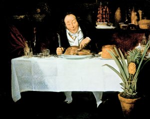 De Fijnproever door Louis Leopold Boilly