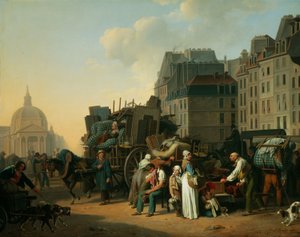 De verhuizingen door Louis Leopold Boilly