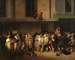 De ingang van het Théâtre de l
