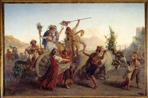 De terugkeer van het feest van de Madonna van de Boog bij Napels