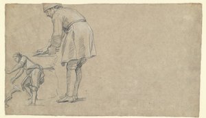 Figurenstudies (verso)
