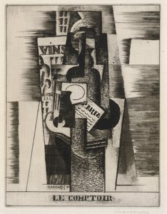 Le Comptoir (De Bar) door Louis Marcoussis