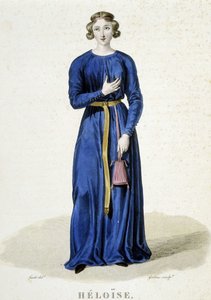 Héloise - in Galerie francaise des femmes célèbres door Louis Marie Lante