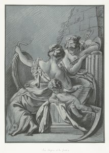 De Wijsheid en de Rechtvaardigheid door Louis Marin Bonnet