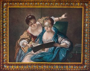 De fijne muilezels, 1775 door Louis Marin Bonnet