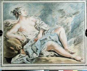 Venus met duiven door Louis Marin Bonnet