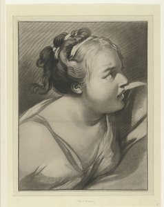 Vrouw van Potifar door Louis Marin Bonnet