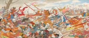 De onrust van conflict Jeanne d