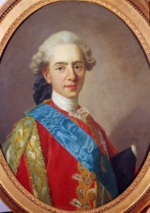 Portret van Lodewijk XVI, koning van Frankrijk en hertog van Berry (1754-1793) door Louis Michel van Loo