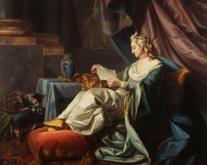 Een Jonge Sultan die een Brief leest