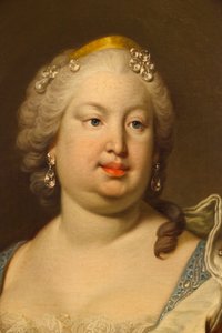 Barbara van Portugal of Braganza (detail)