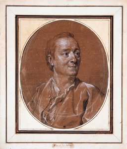 Portret van Denis Diderot 1713-1784, 1767 door Louis Michel van Loo