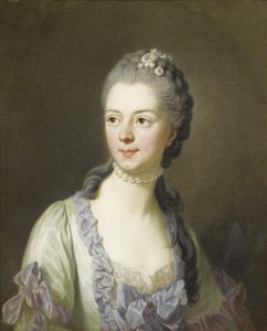 Portret van Ekaterina Dmitrievna Golitsyna 1720-1761, geboren Cantemir, 1764