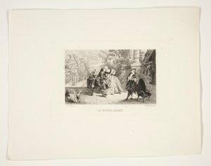 De Teruggegeven Kus door Louis Monzies