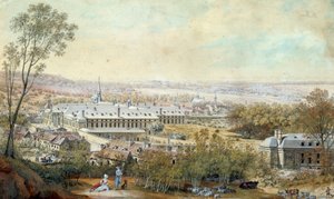 Het Koninklijk Huis van Saint Cyr in de 18e eeuw door Louis Nicolas de Lespinasse