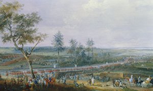 Inname van Yorktown, Virginia, 19 oktober 1781 door Louis Nicolas van Blarenberghe