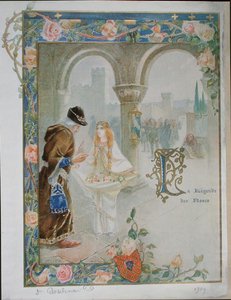 St. Rosalina van Villeneuve (1267-1329) c.1900
