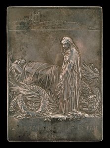 Frankrijk rouwt om de president van de republiek [achterkant], 1894