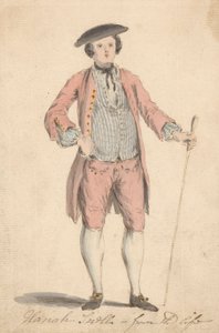 Hannah Snell - Uit het leven (in mannelijke kleding) door Louis Philippe Boitard