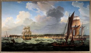 De Havre vanaf de zee