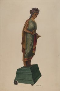 Sigarenwinkel Indiaan, 1938 door Louis Plogsted