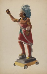 Cigar Store Indiaan, 1938