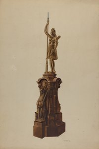 Nieuwel Post, 1938 door Louis Plogsted