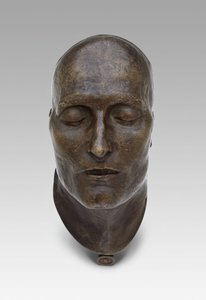 Dodenmasker van Napoleon, gemodelleerd 1821 gegoten 1833