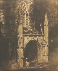 Fontein van Notre-Dame in Saint-Brieuc, Bretagne, ca. 1853 door Louis Rémy Robert