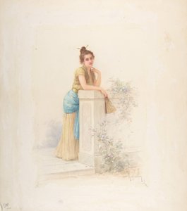 Dame met een Waaier, n.d.
