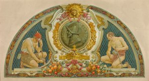 Mijnbouw (studie voor lunet, Old Senate Office Building)