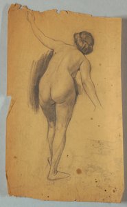 Studie van naaktfiguur