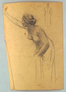 Studie van naaktfiguur