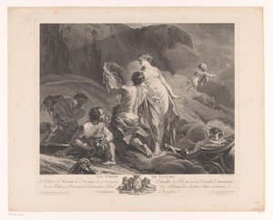Venus en Vulcanus door Louis Simon Lempereur