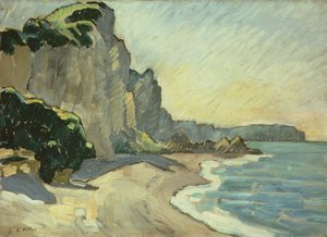De klif door Louis Valtat