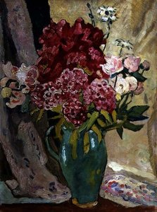 Grote Bloemenboeket door Louis Valtat