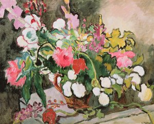 Groot boeket door Louis Valtat