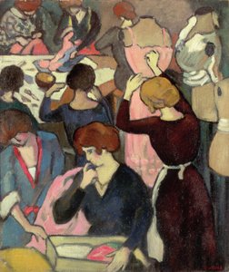 De naaisters door Louis Valtat