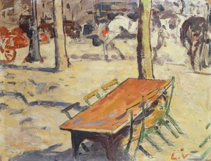 Het beschaduwde terras door Louis Valtat