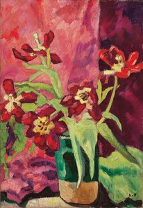 Vaas, Rode Tulpen