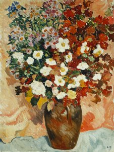 Vaas met bloemen, c.1929 door Louis Valtat