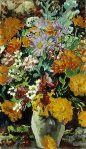 Vaas met Bloemen