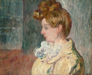Vrouw bij de Moulin Rouge, c.1902 door Louis Valtat