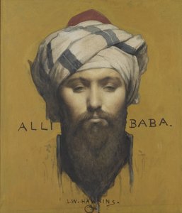 Ali Baba door Louis Welden Hawkins